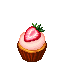 いちごカップケーキ