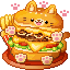 Supreme Meow Burger Set